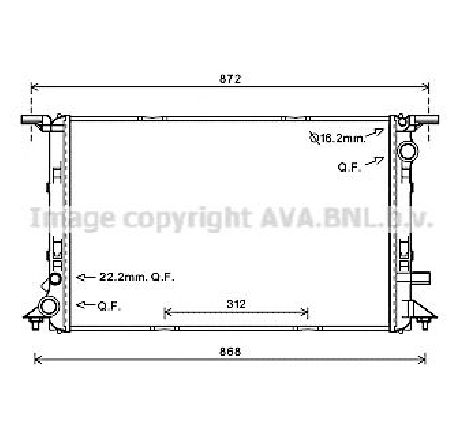 Radiator, racire motor PRASCO AI2363</br>Piesa auto pentru Radiator racire apa/ ulei Radiator, racire motor PRASCO AI2363</br>Piesa auto pentru Radiator racire apa/ ulei