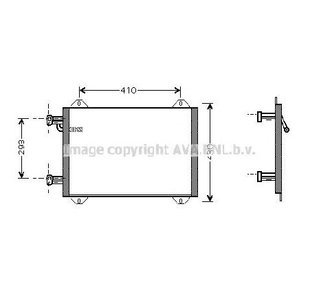 Condensator, climatizare PRASCO AI5193</br>Piesa auto pentru Categorii Condensator, climatizare PRASCO AI5193</br>Piesa auto pentru Categorii