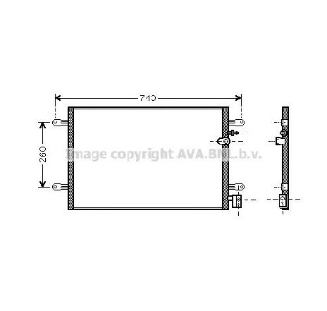 Condensator, climatizare PRASCO AI5237</br>Piesa auto pentru Categorii Condensator, climatizare PRASCO AI5237</br>Piesa auto pentru Categorii