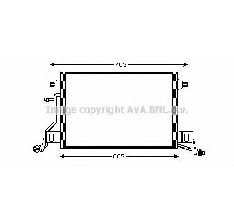 Condensator, climatizare PRASCO AI5264</br>Piesa auto pentru Categorii Condensator, climatizare PRASCO AI5264</br>Piesa auto pentru Categorii
