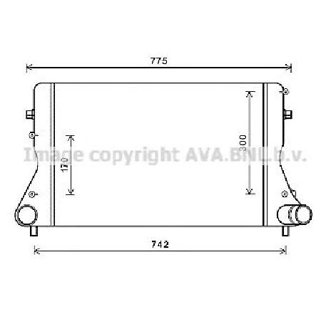 Intercooler, compresor PRASCO AIA4386</br>Piesa auto pentru Turbocompressor Intercooler, compresor PRASCO AIA4386</br>Piesa auto pentru Turbocompressor