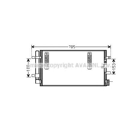 Condensator, climatizare PRASCO AIA5297D</br>Piesa auto pentru Categorii Condensator, climatizare PRASCO AIA5297D</br>Piesa auto pentru Categorii