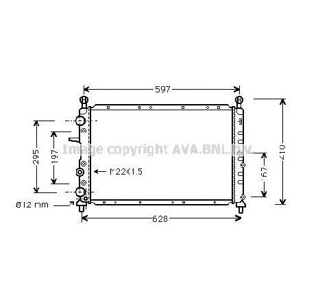 Radiator, racire motor PRASCO AL2051</br>Piesa auto pentru Radiator racire apa/ ulei Radiator, racire motor PRASCO AL2051</br>Piesa auto pentru Radiator racire apa/ ulei