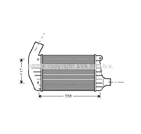Intercooler, compresor PRASCO AL4067</br>Piesa auto pentru Turbocompressor Intercooler, compresor PRASCO AL4067</br>Piesa auto pentru Turbocompressor