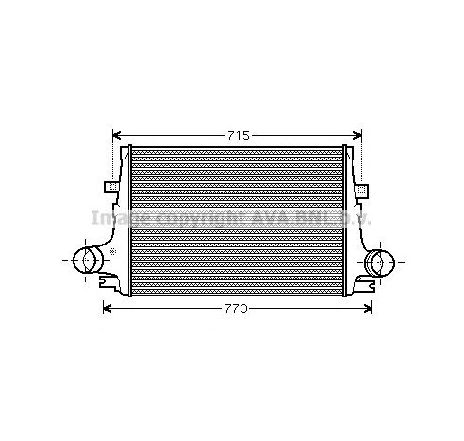 Intercooler, compresor PRASCO AL4096</br>Piesa auto pentru Turbocompressor Intercooler, compresor PRASCO AL4096</br>Piesa auto pentru Turbocompressor