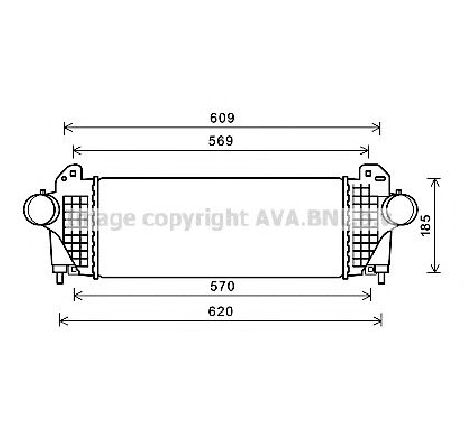 Intercooler, compresor PRASCO AL4142</br>Piesa auto pentru Turbocompressor Intercooler, compresor PRASCO AL4142</br>Piesa auto pentru Turbocompressor