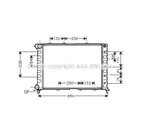 Radiator, racire motor PRASCO ALA2038</br>Piesa auto pentru Radiator racire apa/ ulei Radiator, racire motor PRASCO ALA2038</br>Piesa auto pentru Radiator racire apa/ ulei