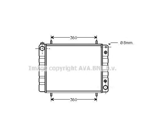 Radiator, racire motor PRASCO AU2084</br>Piesa auto pentru Radiator racire apa/ ulei Radiator, racire motor PRASCO AU2084</br>Piesa auto pentru Radiator racire apa/ ulei