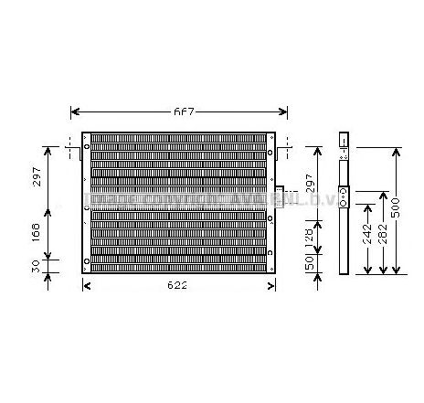 Condensator, climatizare PRASCO AU5075</br>Piesa auto pentru Categorii Condensator, climatizare PRASCO AU5075</br>Piesa auto pentru Categorii