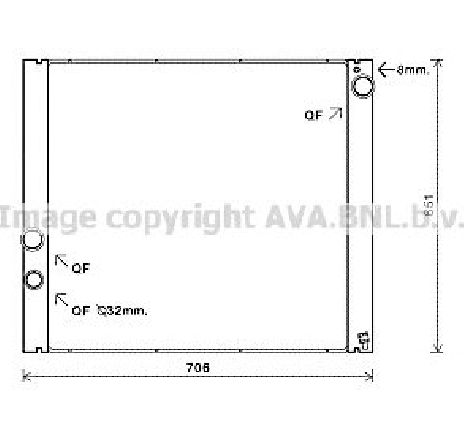 Radiator, racire motor PRASCO AUA2207</br>Piesa auto pentru Radiator racire apa/ ulei Radiator, racire motor PRASCO AUA2207</br>Piesa auto pentru Radiator racire apa/ ulei