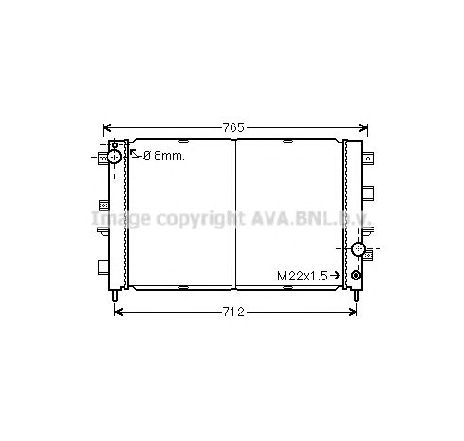 Radiator, racire motor PRASCO AUA2220</br>Piesa auto pentru Radiator racire apa/ ulei Radiator, racire motor PRASCO AUA2220</br>Piesa auto pentru Radiator racire apa/ ulei