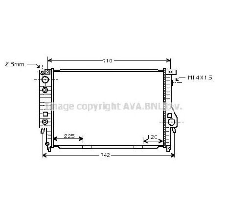 Radiator, racire motor PRASCO BW2145</br>Piesa auto pentru Radiator racire apa/ ulei Radiator, racire motor PRASCO BW2145</br>Piesa auto pentru Radiator racire apa/ ulei