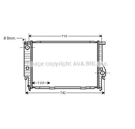 Radiator, racire motor PRASCO BW2194</br>Piesa auto pentru Radiator racire apa/ ulei Radiator, racire motor PRASCO BW2194</br>Piesa auto pentru Radiator racire apa/ ulei