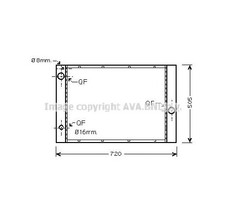 Radiator, racire motor PRASCO BW2236</br>Piesa auto pentru Radiator racire apa/ ulei Radiator, racire motor PRASCO BW2236</br>Piesa auto pentru Radiator racire apa/ ulei