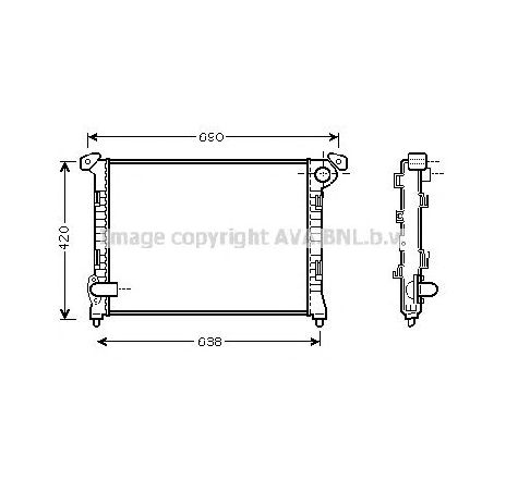 Radiator, racire motor PRASCO BW2286</br>Piesa auto pentru Radiator racire apa/ ulei Radiator, racire motor PRASCO BW2286</br>Piesa auto pentru Radiator racire apa/ ulei