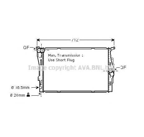 Radiator, racire motor PRASCO BW2291</br>Piesa auto pentru Radiator racire apa/ ulei Radiator, racire motor PRASCO BW2291</br>Piesa auto pentru Radiator racire apa/ ulei