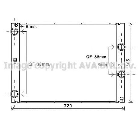Radiator, racire motor PRASCO BW2404</br>Piesa auto pentru Radiator racire apa/ ulei Radiator, racire motor PRASCO BW2404</br>Piesa auto pentru Radiator racire apa/ ulei