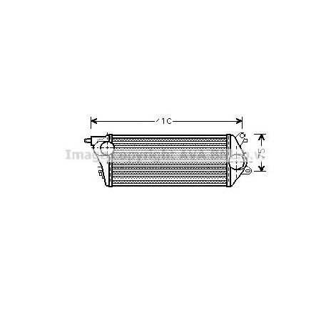 Intercooler, compresor PRASCO BWA4265</br>Piesa auto pentru Turbocompressor Intercooler, compresor PRASCO BWA4265</br>Piesa auto pentru Turbocompressor