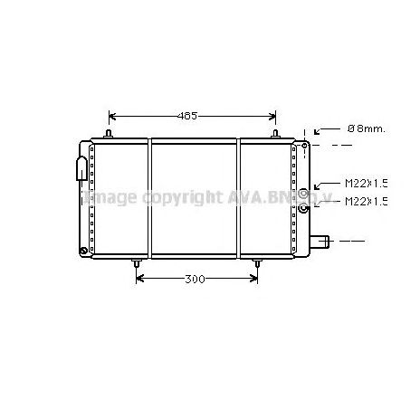 Radiator, racire motor PRASCO CN2035</br>Piesa auto pentru Radiator racire apa/ ulei Radiator, racire motor PRASCO CN2035</br>Piesa auto pentru Radiator racire apa/ ulei