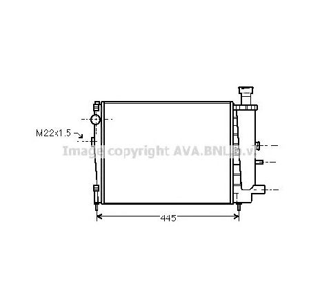 Radiator, racire motor PRASCO CN2041</br>Piesa auto pentru Radiator racire apa/ ulei Radiator, racire motor PRASCO CN2041</br>Piesa auto pentru Radiator racire apa/ ulei