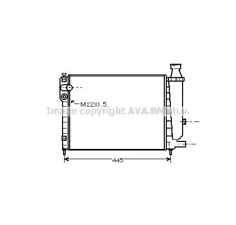 Radiator, racire motor PRASCO CN2046</br>Piesa auto pentru Radiator racire apa/ ulei Radiator, racire motor PRASCO CN2046</br>Piesa auto pentru Radiator racire apa/ ulei