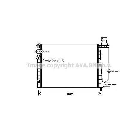 Radiator, racire motor PRASCO CN2048</br>Piesa auto pentru Radiator racire apa/ ulei Radiator, racire motor PRASCO CN2048</br>Piesa auto pentru Radiator racire apa/ ulei