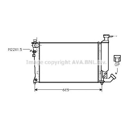 Radiator, racire motor PRASCO CN2057</br>Piesa auto pentru Radiator racire apa/ ulei Radiator, racire motor PRASCO CN2057</br>Piesa auto pentru Radiator racire apa/ ulei