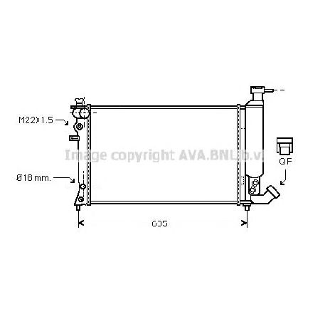 Radiator, racire motor PRASCO CN2060</br>Piesa auto pentru Radiator racire apa/ ulei Radiator, racire motor PRASCO CN2060</br>Piesa auto pentru Radiator racire apa/ ulei