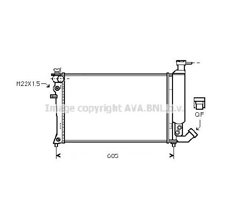 Radiator, racire motor PRASCO CN2062</br>Piesa auto pentru Radiator racire apa/ ulei Radiator, racire motor PRASCO CN2062</br>Piesa auto pentru Radiator racire apa/ ulei