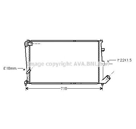 Radiator, racire motor PRASCO CN2076</br>Piesa auto pentru Radiator racire apa/ ulei Radiator, racire motor PRASCO CN2076</br>Piesa auto pentru Radiator racire apa/ ulei