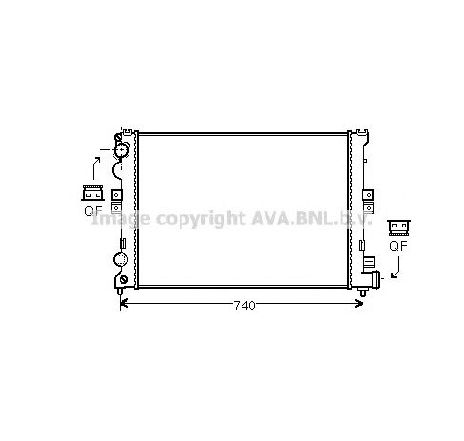 Radiator, racire motor PRASCO CN2078</br>Piesa auto pentru Radiator racire apa/ ulei Radiator, racire motor PRASCO CN2078</br>Piesa auto pentru Radiator racire apa/ ulei