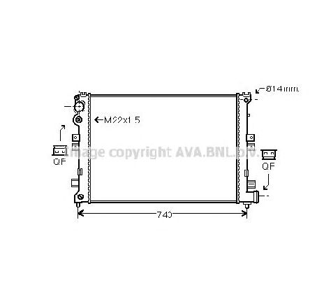 Radiator, racire motor PRASCO CN2089</br>Piesa auto pentru Radiator racire apa/ ulei Radiator, racire motor PRASCO CN2089</br>Piesa auto pentru Radiator racire apa/ ulei