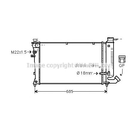 Radiator, racire motor PRASCO CN2110</br>Piesa auto pentru Radiator racire apa/ ulei Radiator, racire motor PRASCO CN2110</br>Piesa auto pentru Radiator racire apa/ ulei