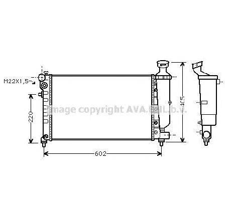 Radiator, racire motor PRASCO CN2118</br>Piesa auto pentru Radiator racire apa/ ulei Radiator, racire motor PRASCO CN2118</br>Piesa auto pentru Radiator racire apa/ ulei