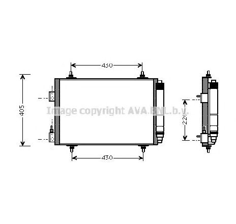 Condensator, climatizare PRASCO CN5192</br>Piesa auto pentru Categorii Condensator, climatizare PRASCO CN5192</br>Piesa auto pentru Categorii