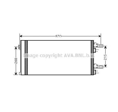 Condensator, climatizare PRASCO CN5246</br>Piesa auto pentru Categorii Condensator, climatizare PRASCO CN5246</br>Piesa auto pentru Categorii