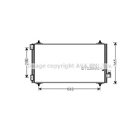 Condensator, climatizare PRASCO CN5271</br>Piesa auto pentru Categorii Condensator, climatizare PRASCO CN5271</br>Piesa auto pentru Categorii