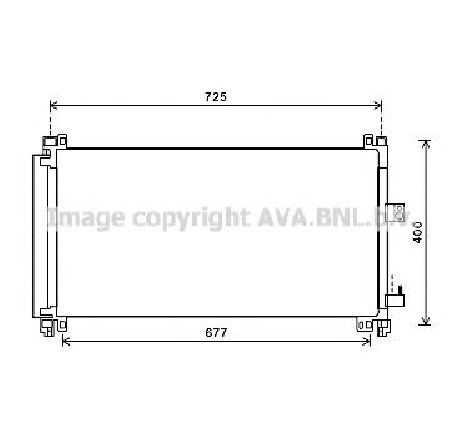 Condensator, climatizare PRASCO CN5273D</br>Piesa auto pentru Categorii Condensator, climatizare PRASCO CN5273D</br>Piesa auto pentru Categorii