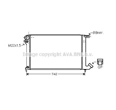 Radiator, racire motor PRASCO CNA2137</br>Piesa auto pentru Radiator racire apa/ ulei Radiator, racire motor PRASCO CNA2137</br>Piesa auto pentru Radiator racire apa/ ulei