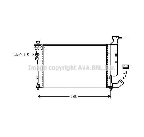 Radiator, racire motor PRASCO CNA2157</br>Piesa auto pentru Radiator racire apa/ ulei Radiator, racire motor PRASCO CNA2157</br>Piesa auto pentru Radiator racire apa/ ulei