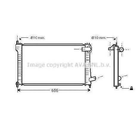 Radiator, racire motor PRASCO CNA2171</br>Piesa auto pentru Radiator racire apa/ ulei Radiator, racire motor PRASCO CNA2171</br>Piesa auto pentru Radiator racire apa/ ulei
