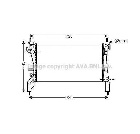 Radiator, racire motor PRASCO CNA2266</br>Piesa auto pentru Radiator racire apa/ ulei Radiator, racire motor PRASCO CNA2266</br>Piesa auto pentru Radiator racire apa/ ulei