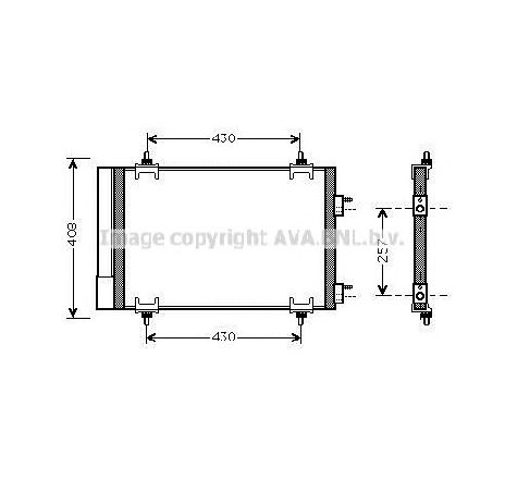Condensator, climatizare PRASCO CNA5230D</br>Piesa auto pentru Categorii Condensator, climatizare PRASCO CNA5230D</br>Piesa auto pentru Categorii
