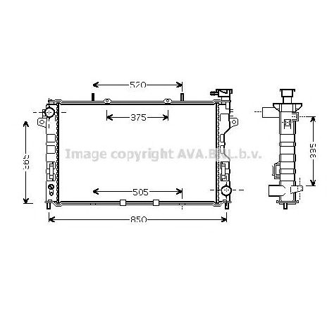 Radiator, racire motor PRASCO CR2077</br>Piesa auto pentru Radiator racire apa/ ulei Radiator, racire motor PRASCO CR2077</br>Piesa auto pentru Radiator racire apa/ ulei