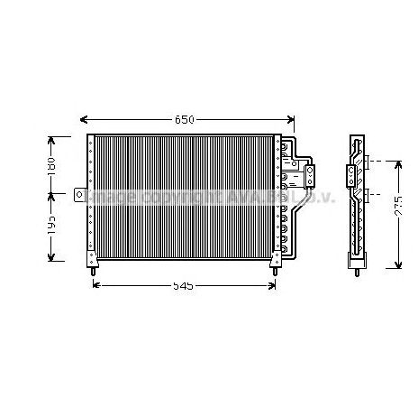 Condensator, climatizare PRASCO CR5013</br>Piesa auto pentru Sistem de aer conditionat Condensator, climatizare PRASCO CR5013</br>Piesa auto pentru Sistem de aer conditionat