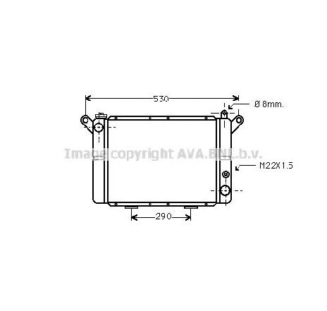 Radiator, racire motor PRASCO DA2002</br>Piesa auto pentru Radiator racire apa/ ulei Radiator, racire motor PRASCO DA2002</br>Piesa auto pentru Radiator racire apa/ ulei