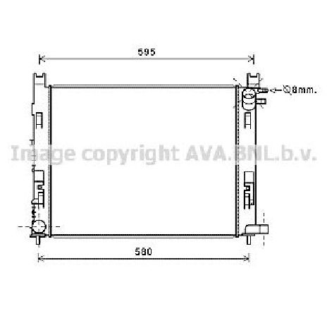Radiator, racire motor PRASCO DAA2007</br>Piesa auto pentru Radiator racire apa/ ulei Radiator, racire motor PRASCO DAA2007</br>Piesa auto pentru Radiator racire apa/ ulei