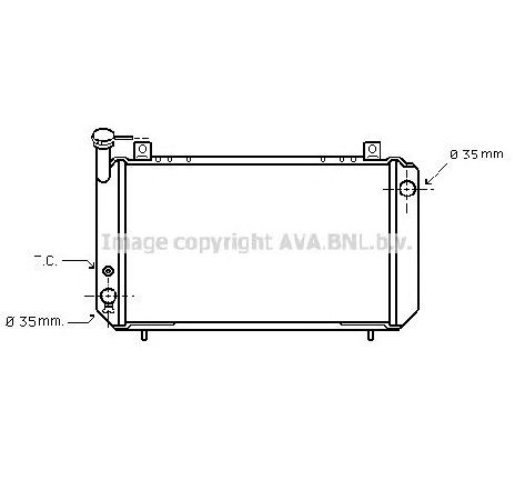 Radiator, racire motor PRASCO DN2048</br>Piesa auto pentru Radiator racire apa/ ulei Radiator, racire motor PRASCO DN2048</br>Piesa auto pentru Radiator racire apa/ ulei