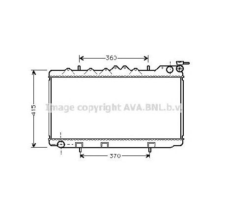 Radiator, racire motor PRASCO DN2094</br>Piesa auto pentru Radiator racire apa/ ulei Radiator, racire motor PRASCO DN2094</br>Piesa auto pentru Radiator racire apa/ ulei
