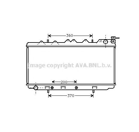 Radiator, racire motor PRASCO DN2115</br>Piesa auto pentru Radiator racire apa/ ulei Radiator, racire motor PRASCO DN2115</br>Piesa auto pentru Radiator racire apa/ ulei